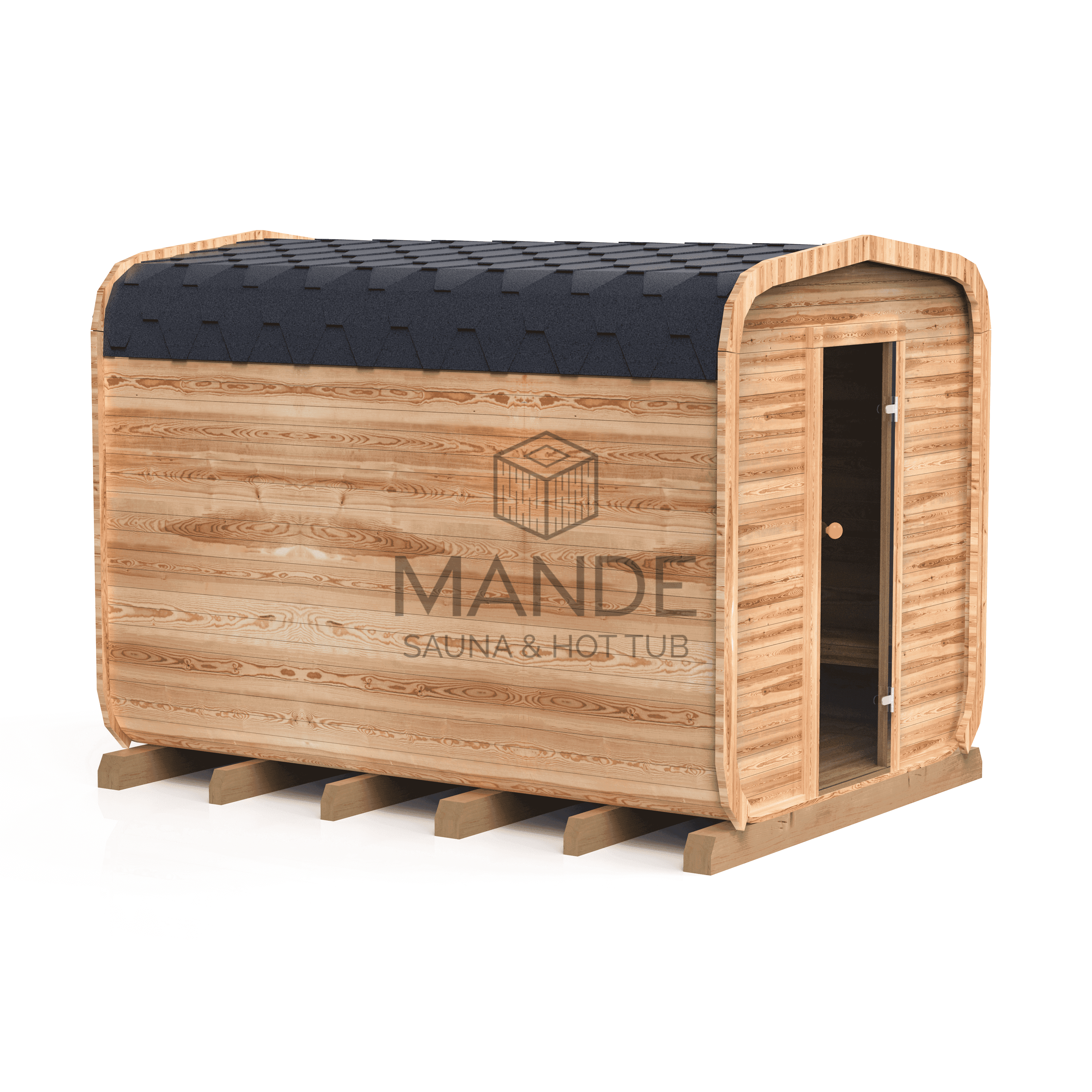 3.5M CUBE sauna with anteroom 3.5M CUBE sauna with anteroom