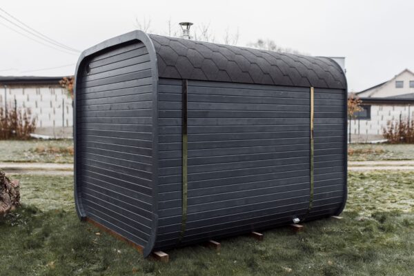 3M CUBE sauna with a terrace