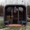 3M CUBE sauna with a terrace