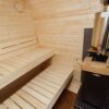 3M CUBE sauna with a terrace