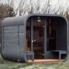 3M CUBE sauna with a terrace