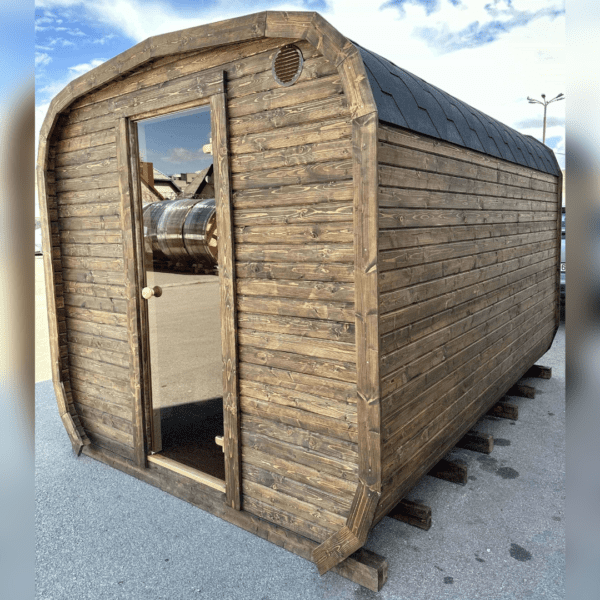 4M CUBE sauna with anteroom