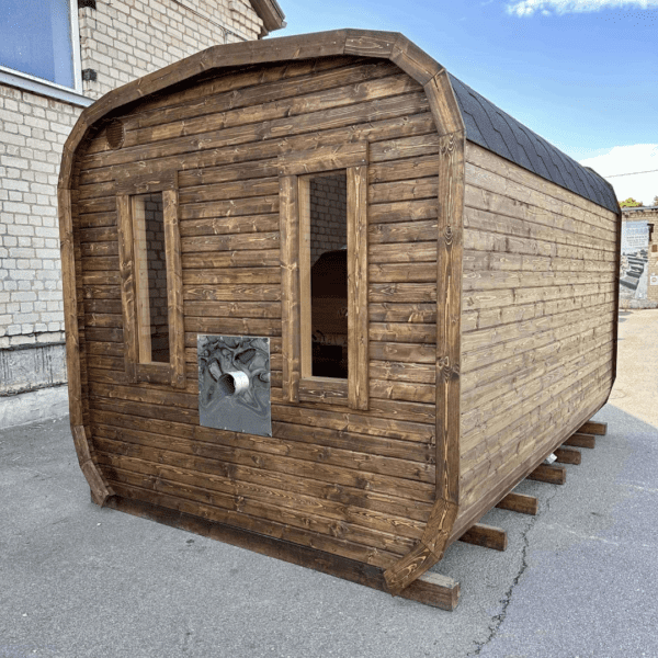 4M CUBE sauna with anteroom