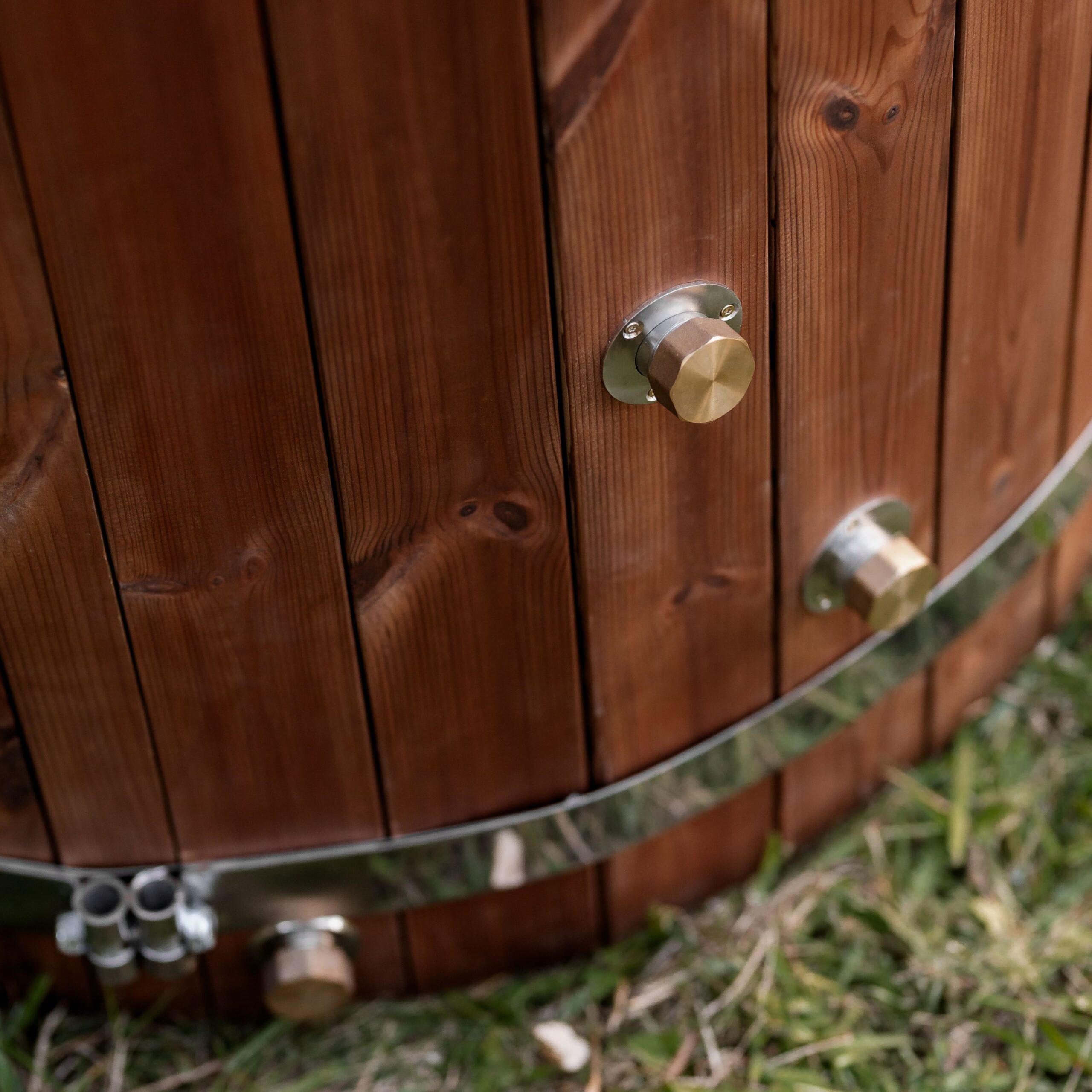 Single-person cold water tub – Thermo wood - 8